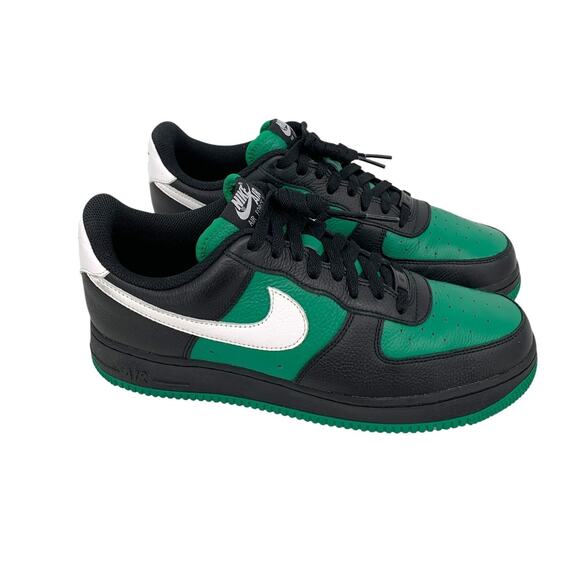 Nike Air Force 1 Low By You Sneakers Shoes DV3892-900 Green/Black/White Men 10.5 - Picture 2 of 8